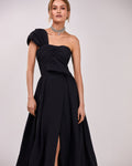 Stretch-Short-Lining Feminine-Vibe Elegant Evening Gown