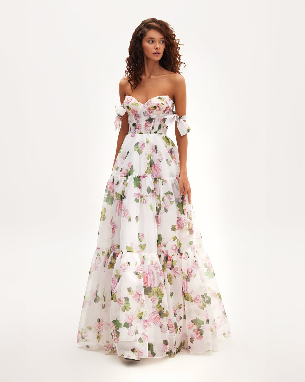 Spring-Misty-Vibe Fresh-Elegant Evening Gown