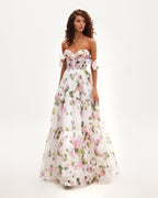 Spring-Misty-Vibe Fresh-Elegant Evening Gown
