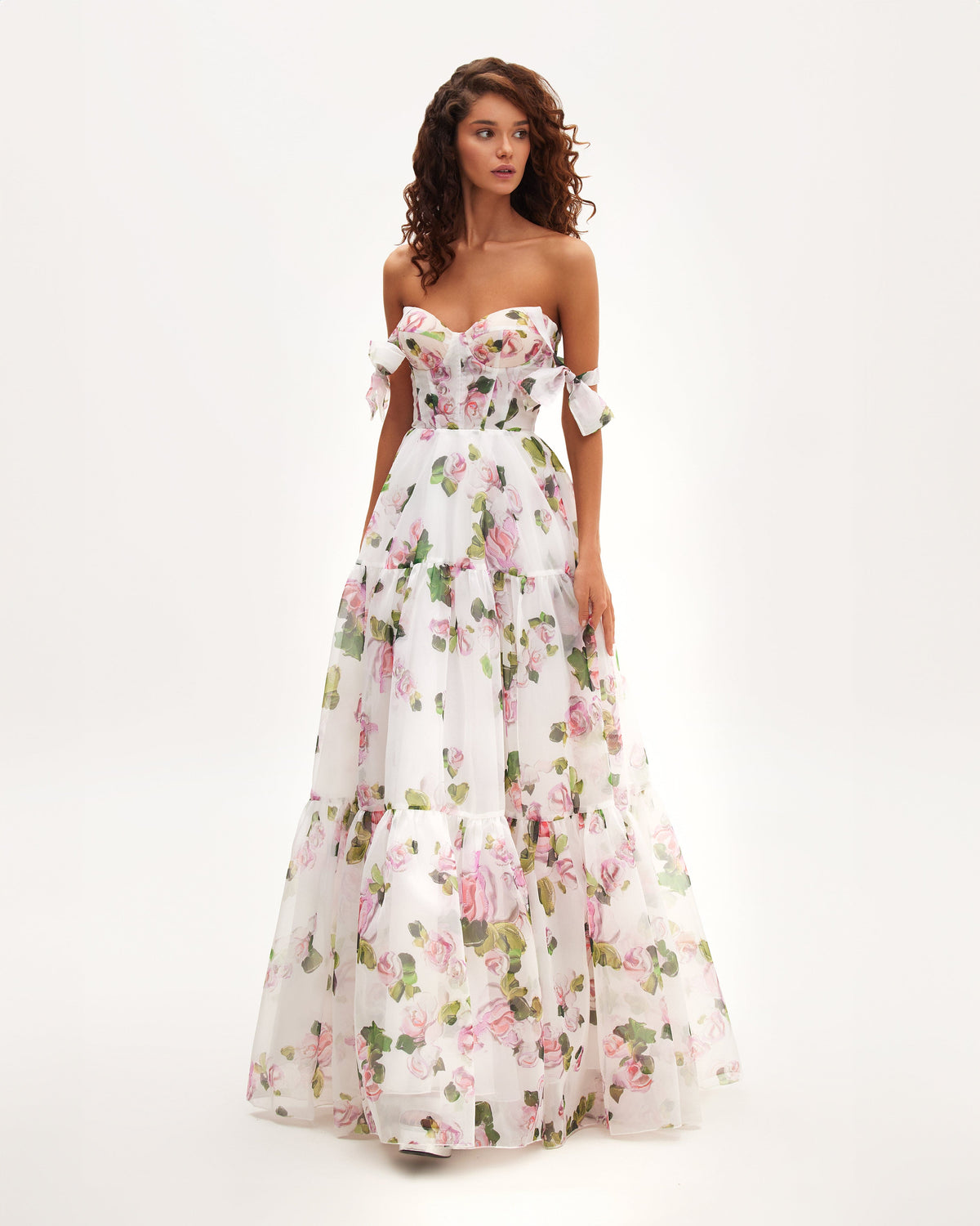 Spring-Misty-Vibe Fresh-Elegant Evening Gown