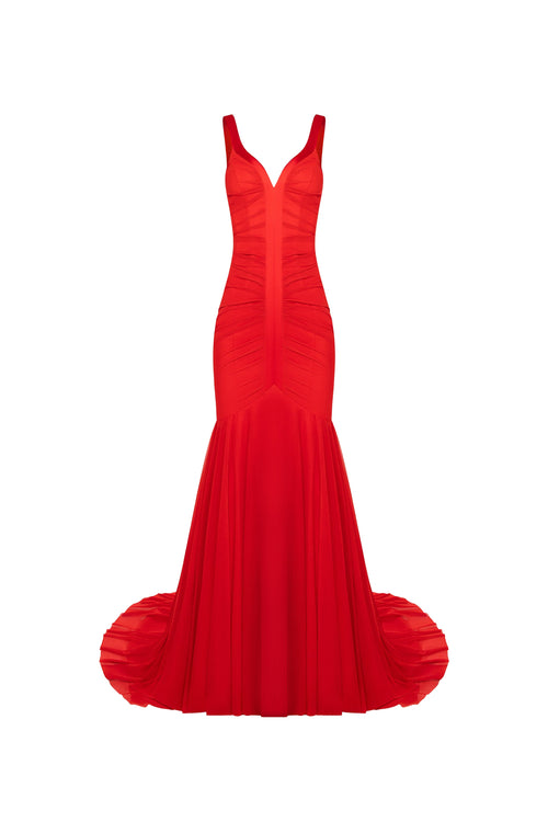 Art-Drape Made-To-Measure Floor-Length Maxi Dress