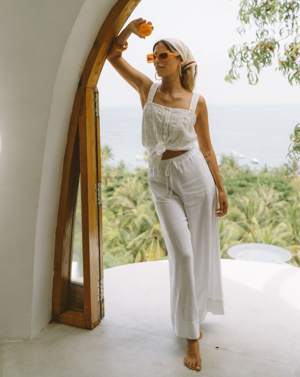 White Cami Top