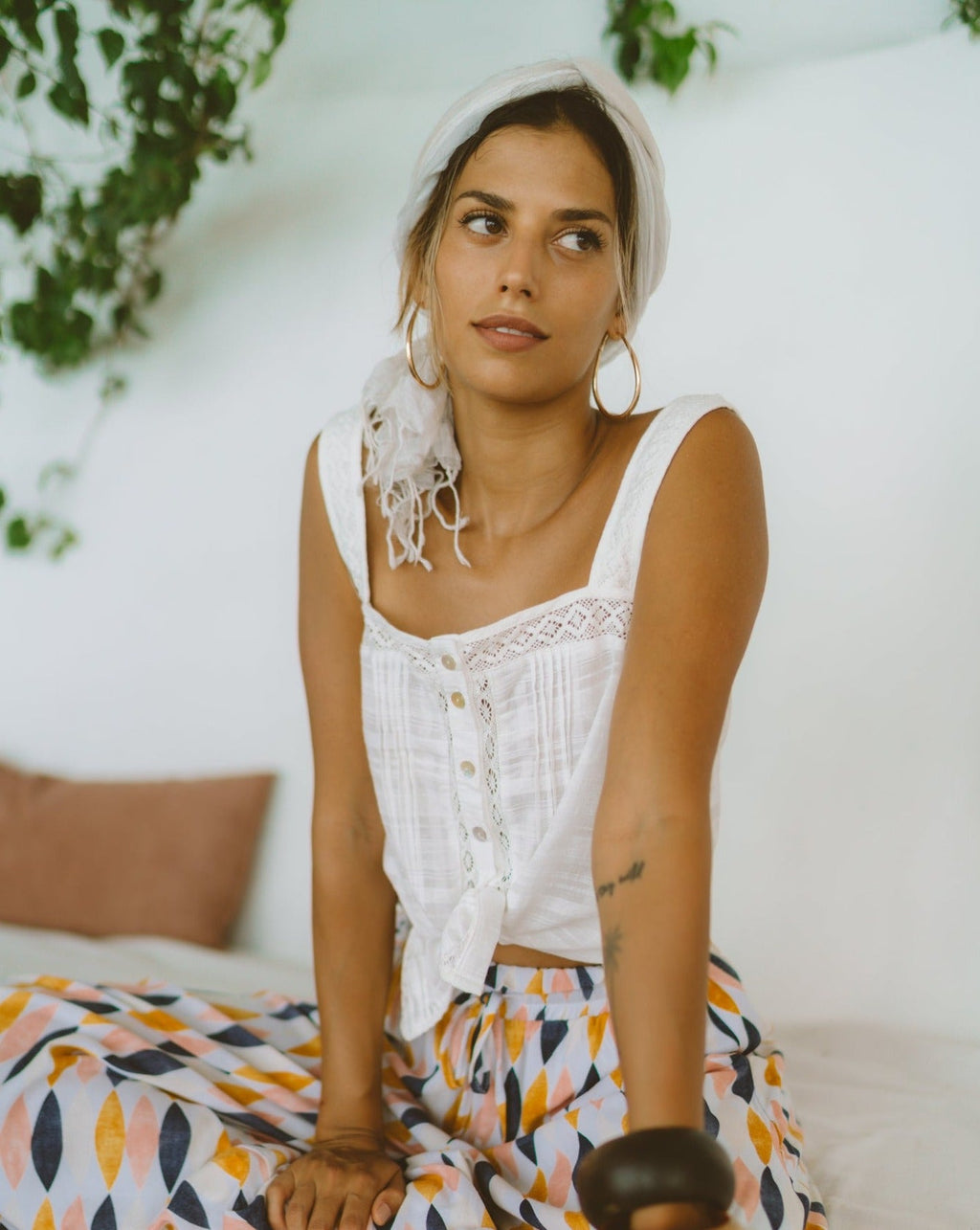 White Cami Top