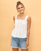 White Cami Top