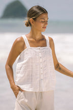 White Cami Top