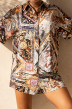 Black Abstract Shirt
