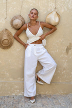 White  Lace Cami Top