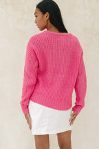 Pink Knit Sweater