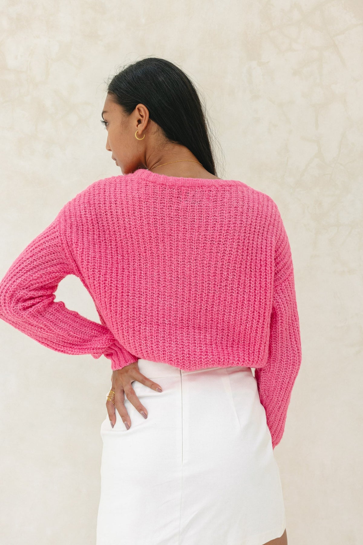 Pink Knit Sweater