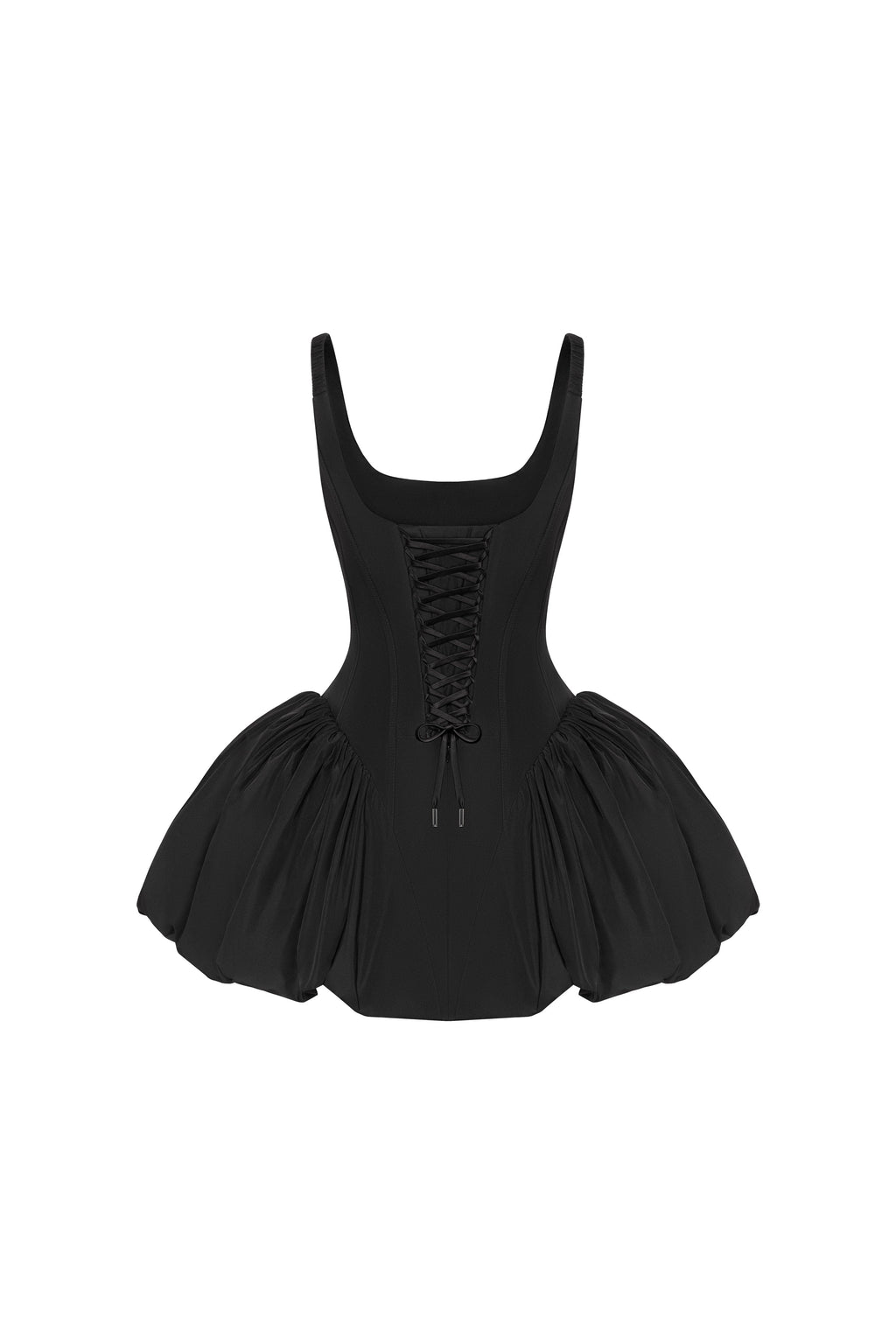 Featherlight Taffeta Retro-Vibe Vibe Short Dress