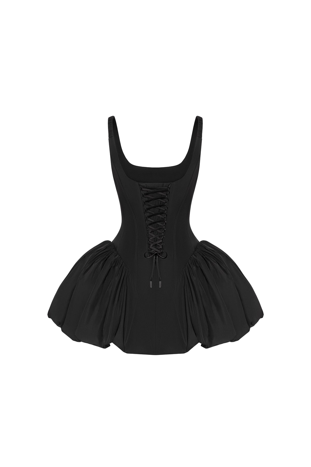 Featherlight Taffeta Retro-Vibe Vibe Short Dress