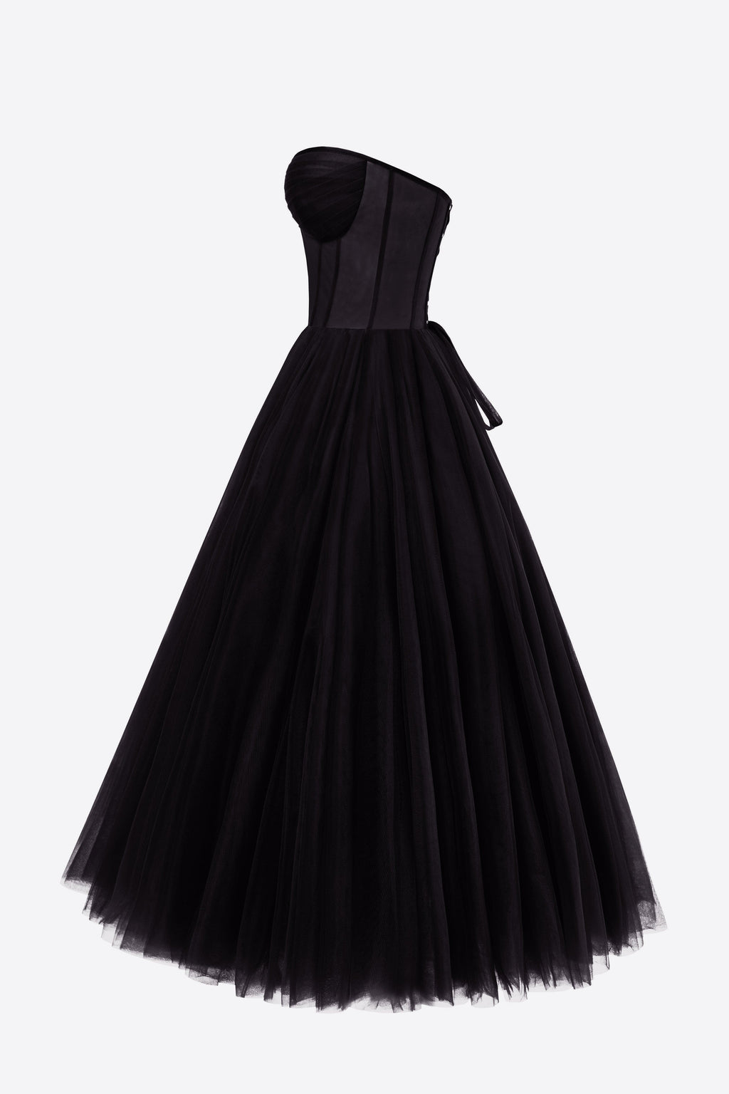 Mid-Weight Non-Stretch Romantic-Vibe Gown