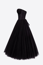 Mid-Weight Non-Stretch Romantic-Vibe Gown