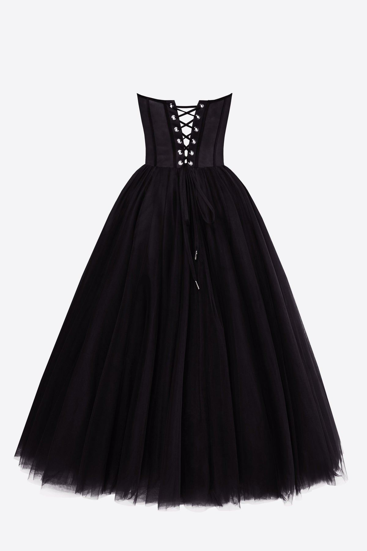 Mid-Weight Non-Stretch Romantic-Vibe Gown
