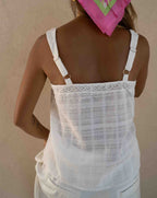 White Cami Top