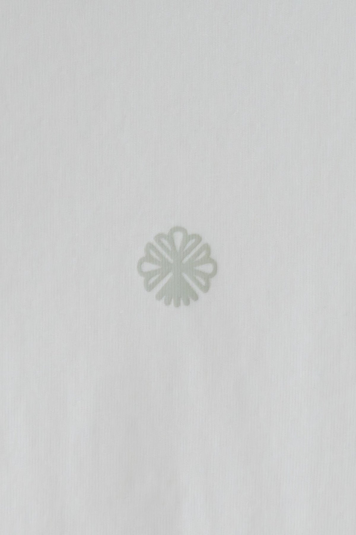 White Mini Flower Cropped T-Shirt