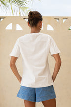 Motif White T-Shirt