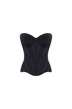 Ruched-Appliqué Skirt Match Black Corset