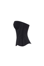 Ruched-Appliqué Skirt Match Black Corset
