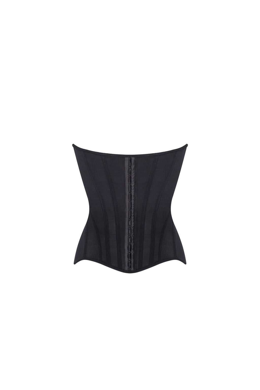 Ruched-Appliqué Skirt Match Black Corset