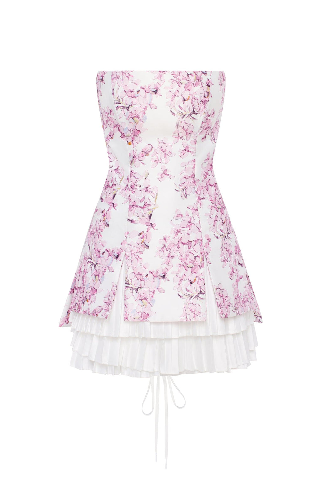 Lightweight Flirty Sakura Pink Satin Party Dress