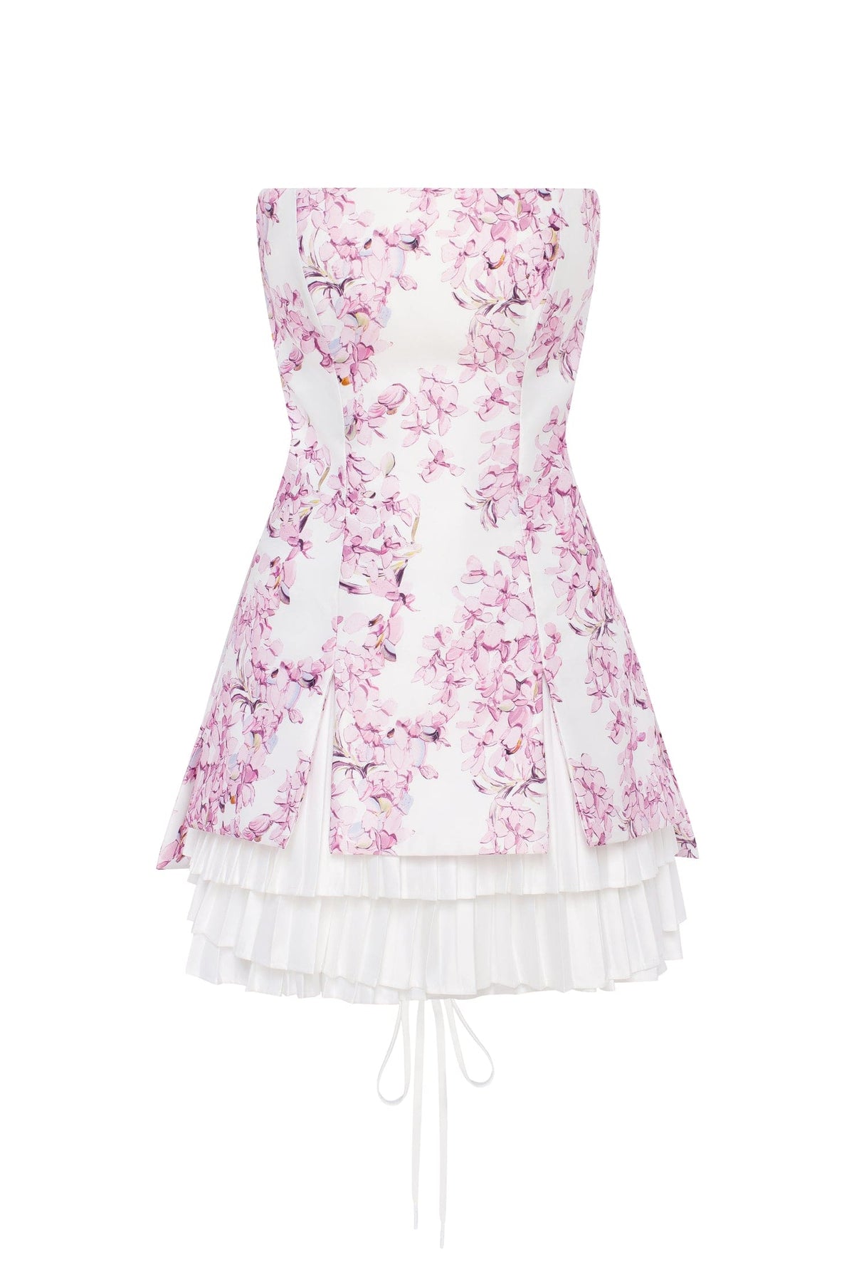 Lightweight Flirty Sakura Pink Satin Party Dress
