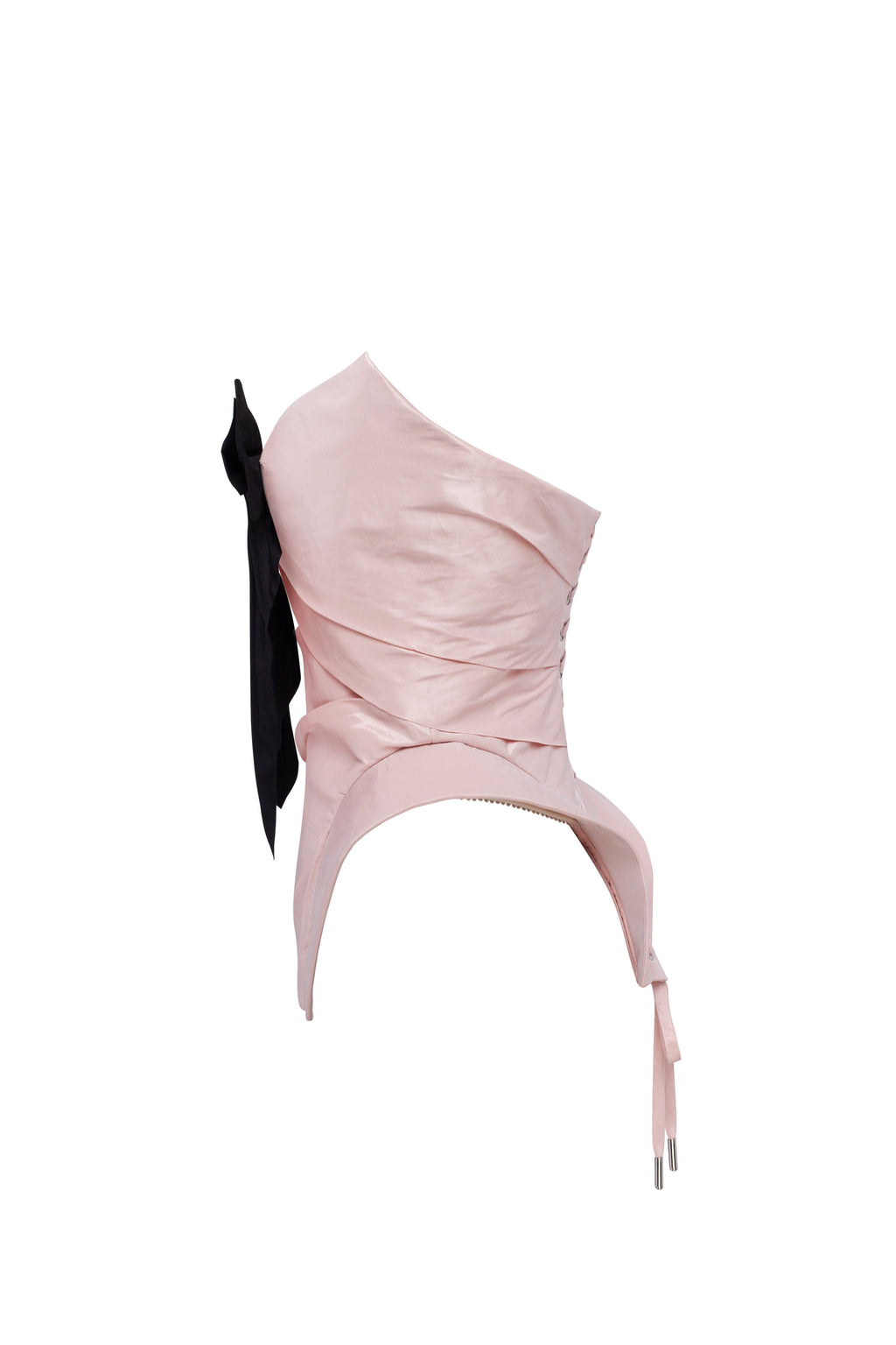 Edgy Custom Look Pink Corset Top
