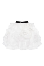 Handmade Ruffle Bridal Vibe White Skirt