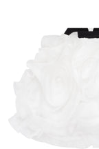 Handmade Ruffle Bridal Vibe White Skirt