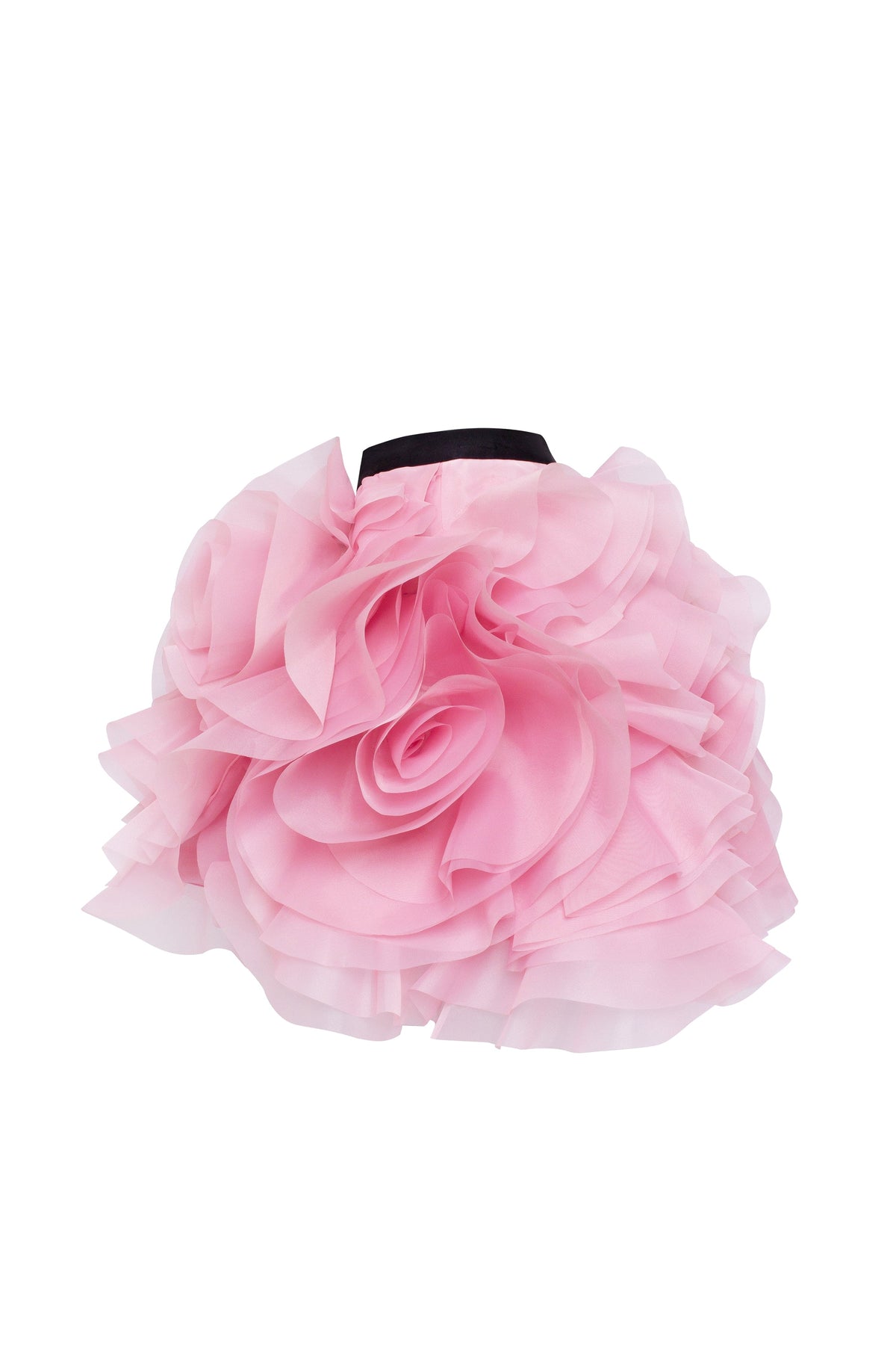 Party Vibe Pink Organza Skirt
