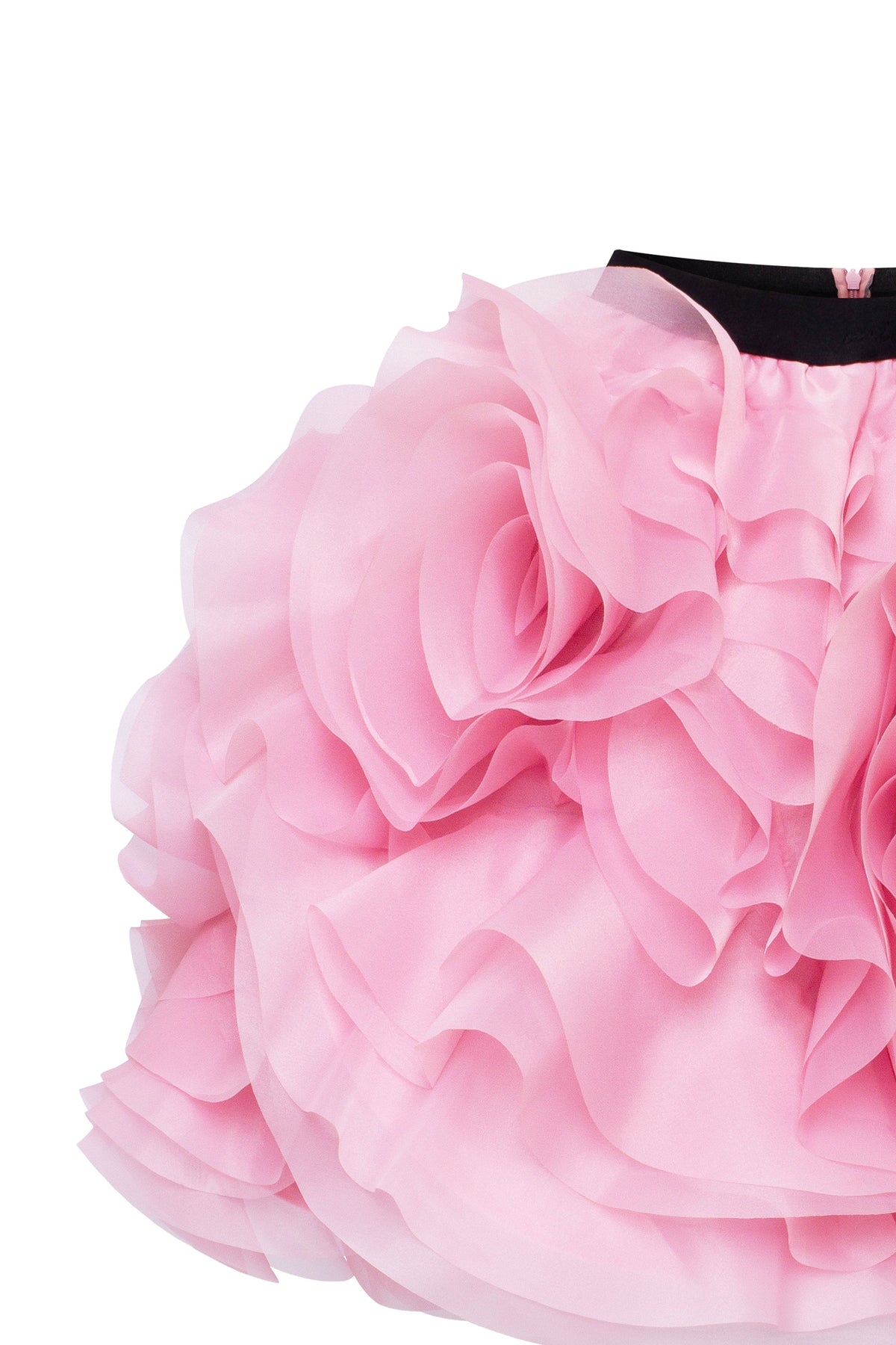 Party Vibe Pink Organza Skirt