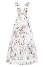 Apple Blossom Tender floral maxi tie-strap dress - Milla