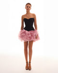 Party Vibe Pink Organza Skirt