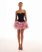 Party Vibe Pink Organza Skirt