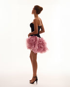 Party Vibe Pink Organza Skirt