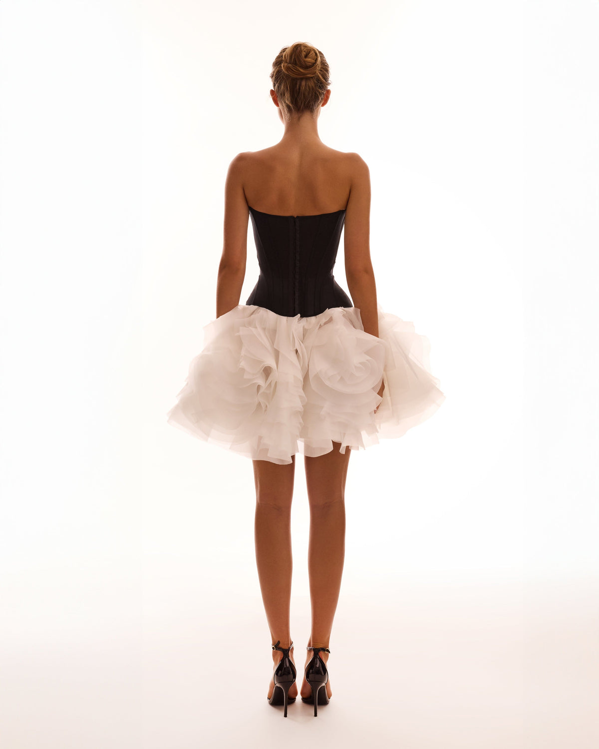 Handmade Ruffle Bridal Vibe White Skirt