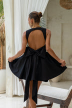 Black Corset Mini Dress