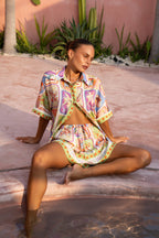 Multicolour Abstract Shirt