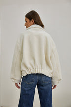 Off White Teddy Jacket