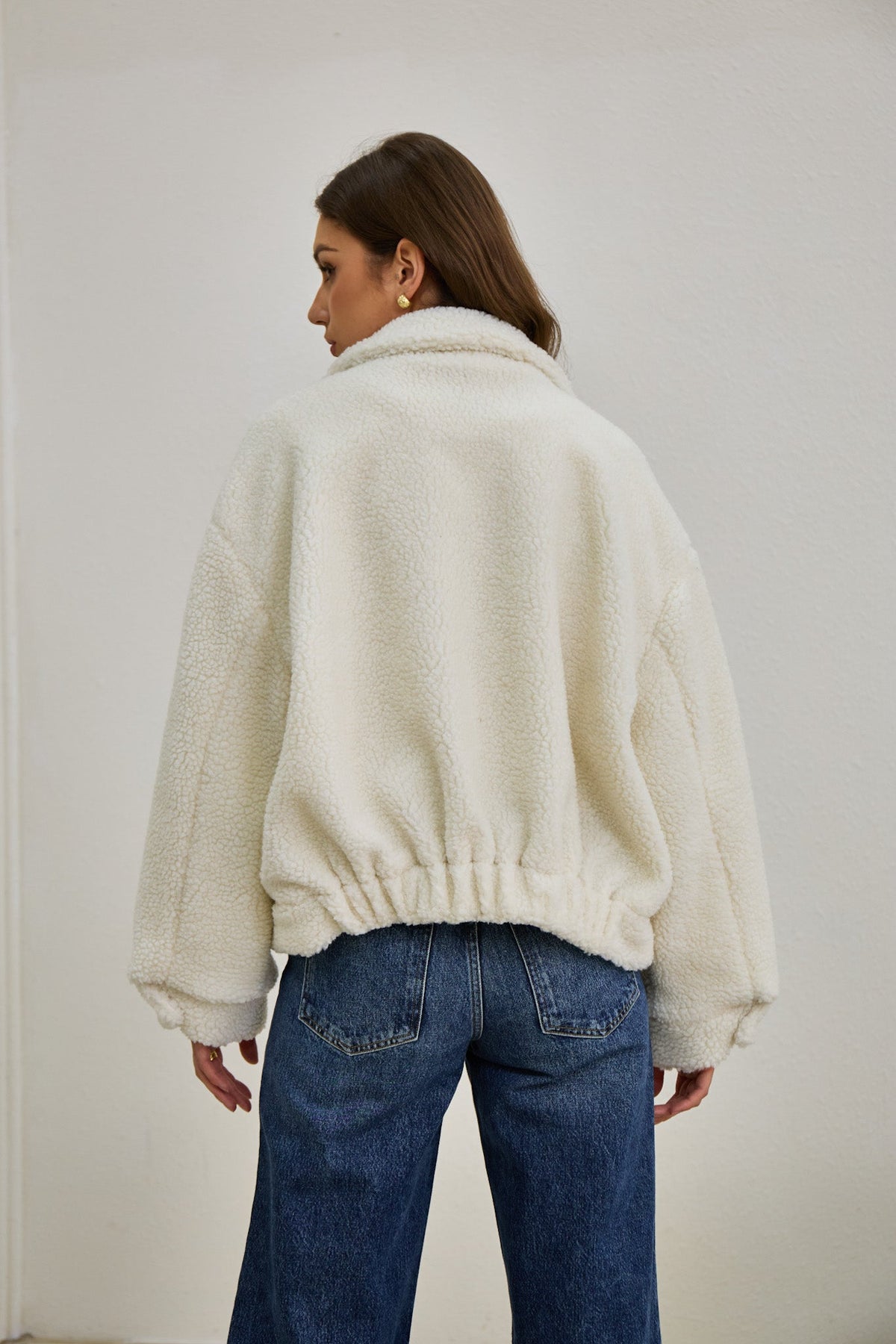 Off White Teddy Jacket