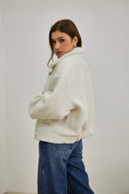 Off White Teddy Jacket