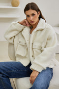 Off White Teddy Jacket