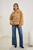 Brown Teddy Jacket