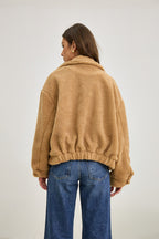 Brown Teddy Jacket