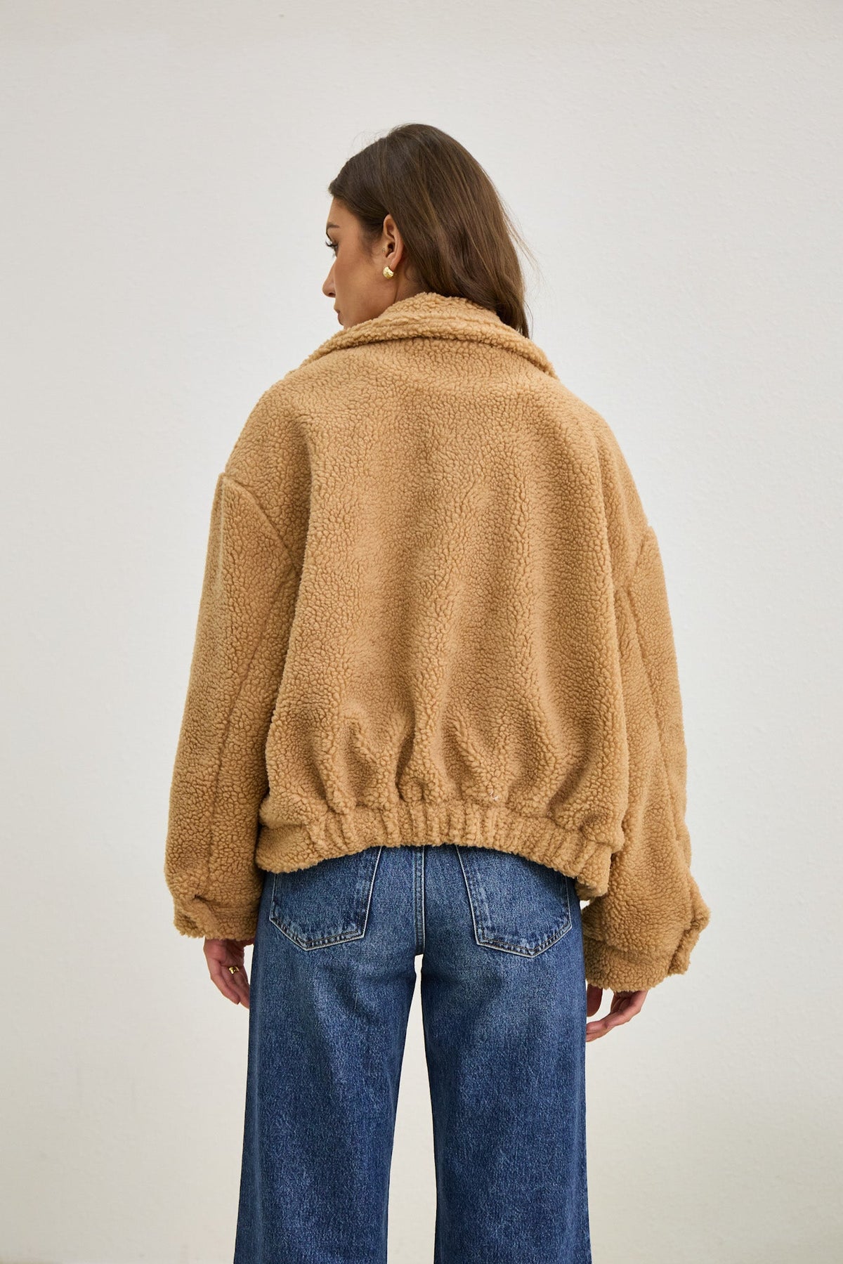 Brown Teddy Jacket