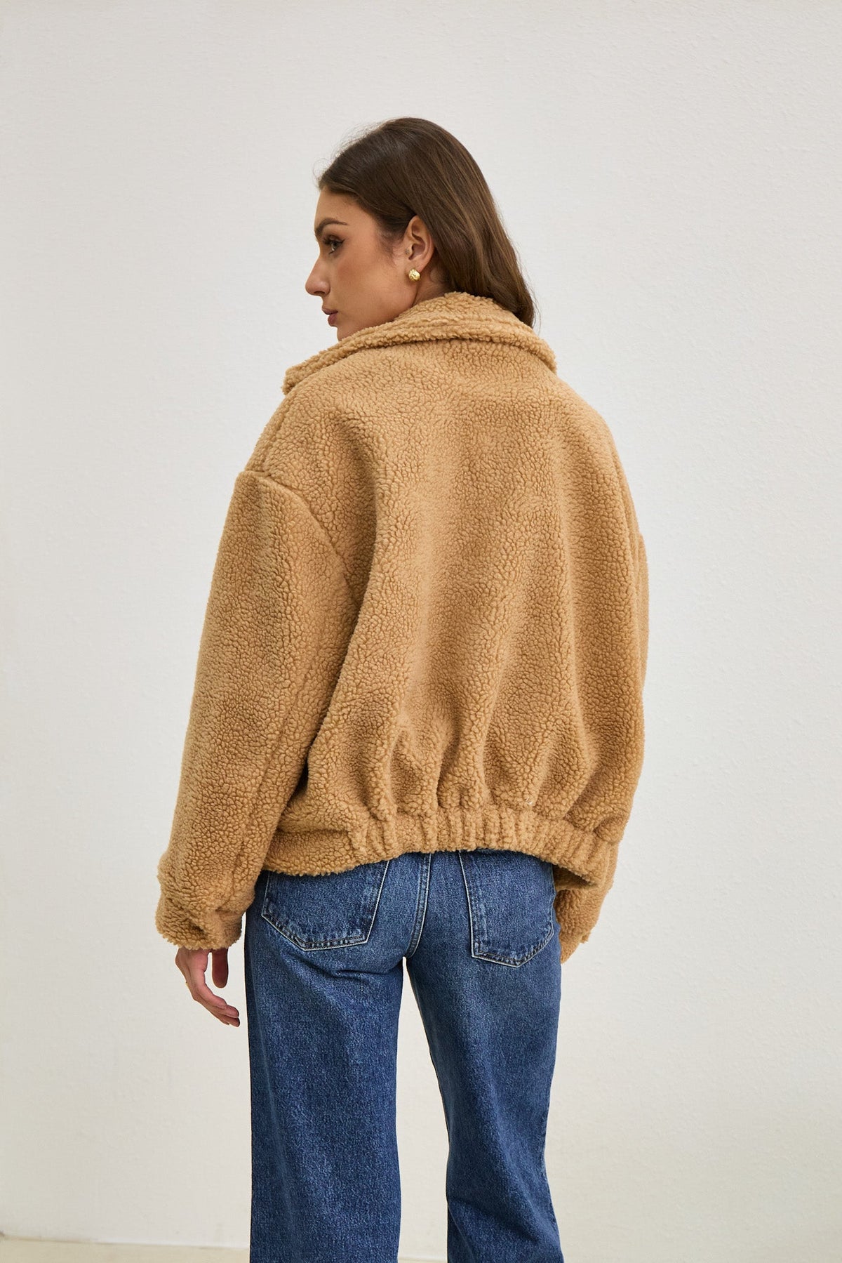 Brown Teddy Jacket