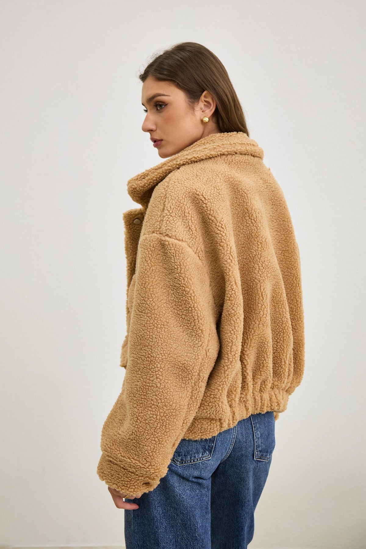 Brown Teddy Jacket