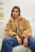 Brown Teddy Jacket