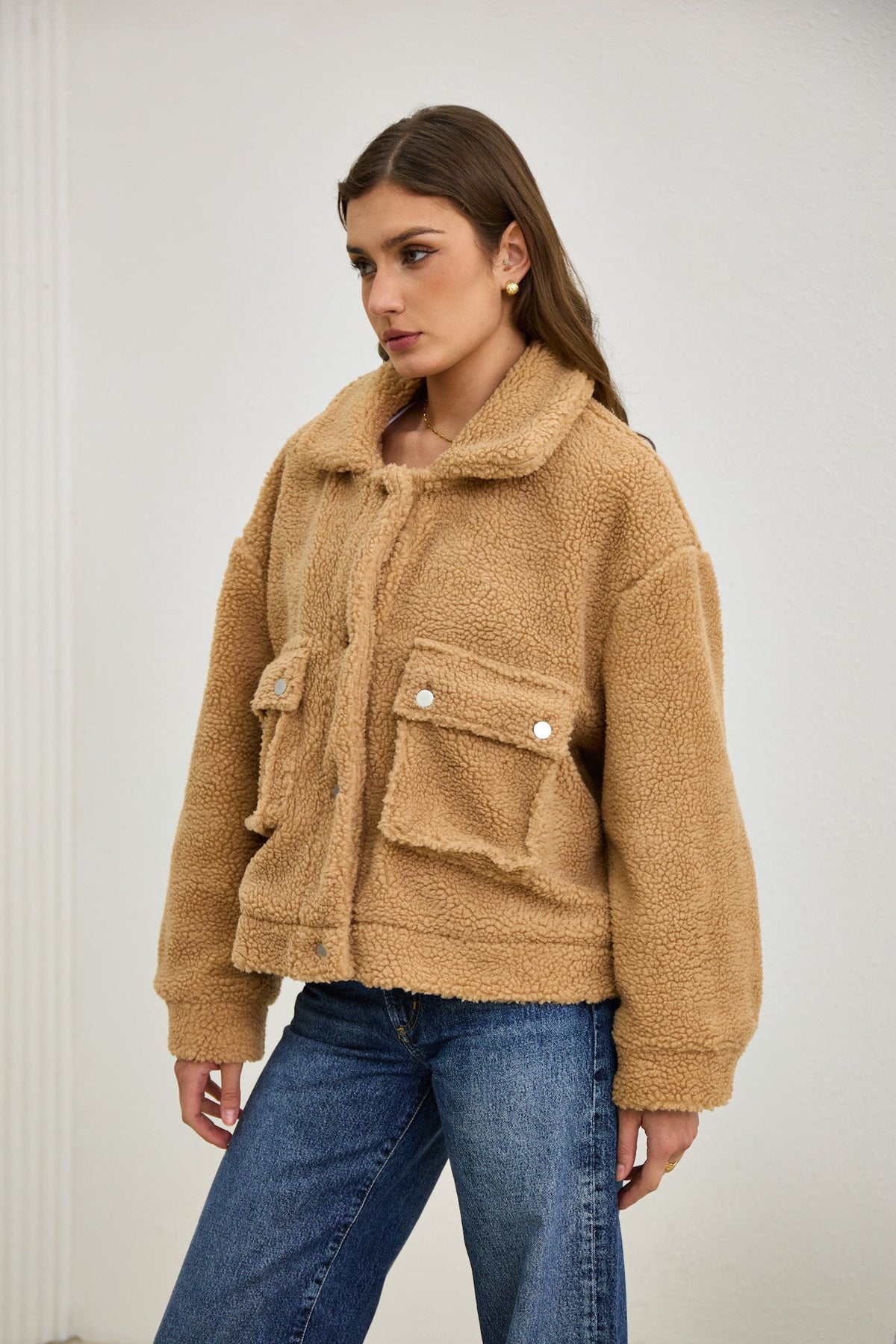 Brown Teddy Jacket