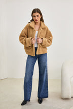 Brown Teddy Jacket